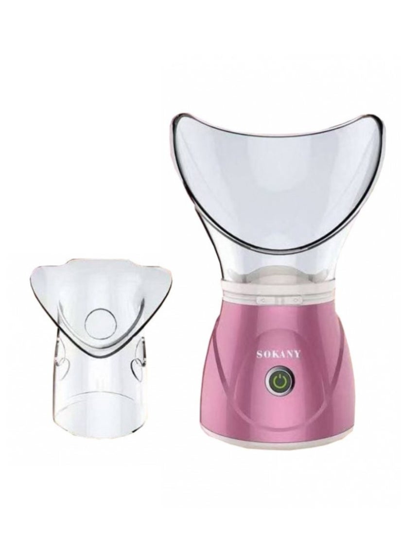 Face Steamer Facial Steamer Nano Ionic Hot and Cold Mist Humidifier, Face Steamer Sauna for Facial Deep Cleaning Pores, Face Steamer Inhaler SPA Moisturizing Atomizer for Dry Skin