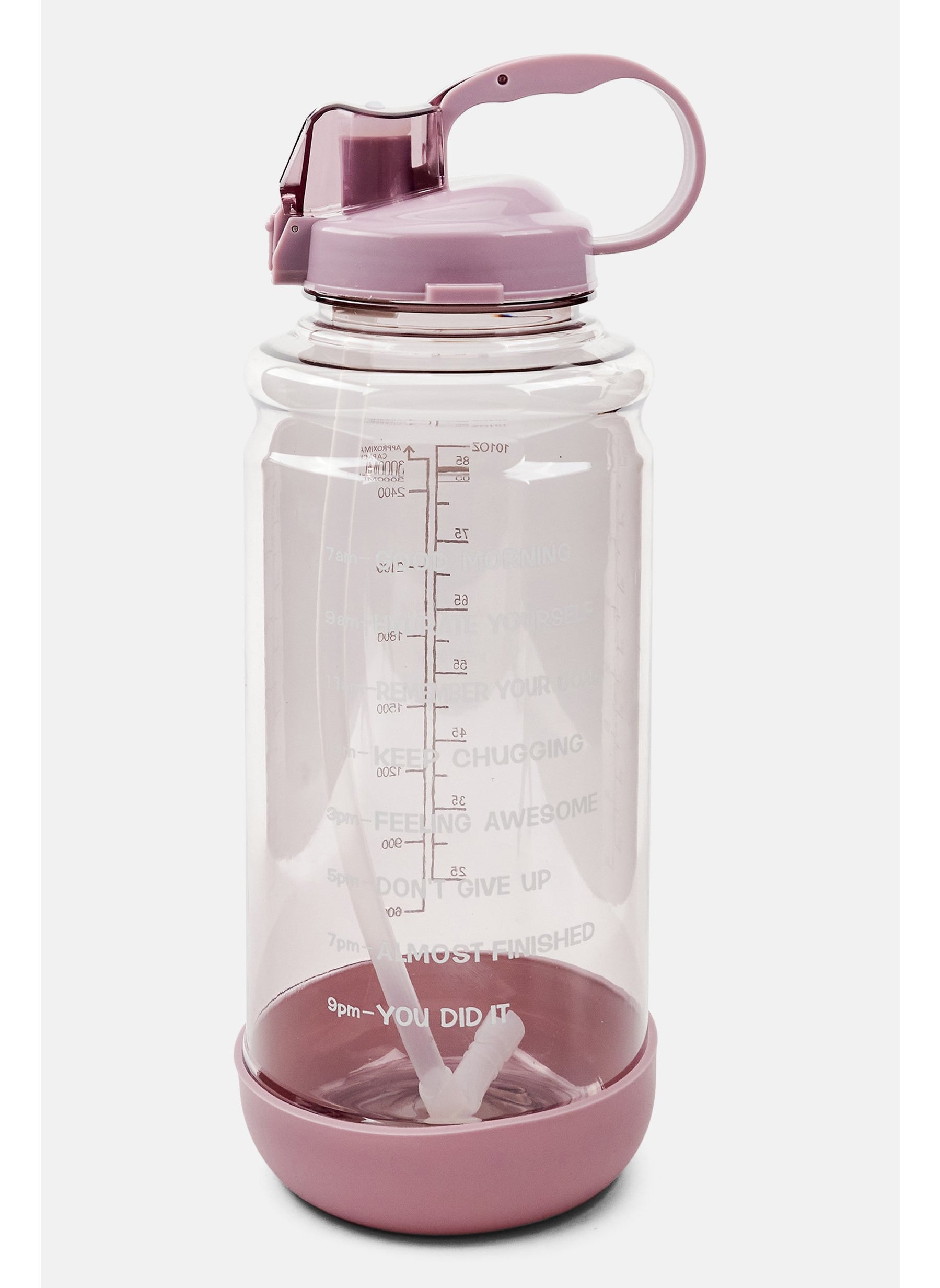 Motivational Bottle 3,5 L, Purple