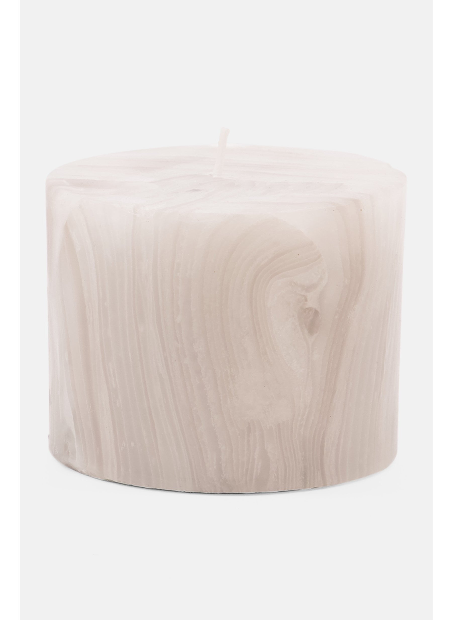 Marble Effect Candle, Grey