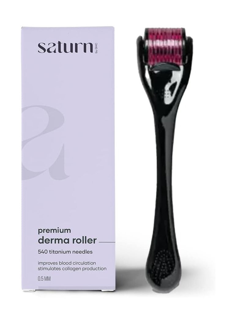 Premium Derma Roller for Hair Growth, Activates Hair Follicles, 0.5mm 540 Micro Needles, Pack of 1