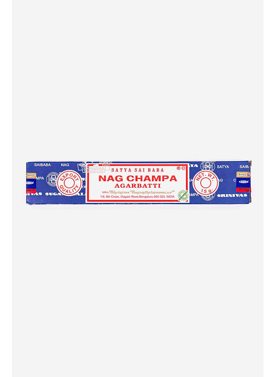 Nag Champa Incense Sticks 15g, Blue/Red