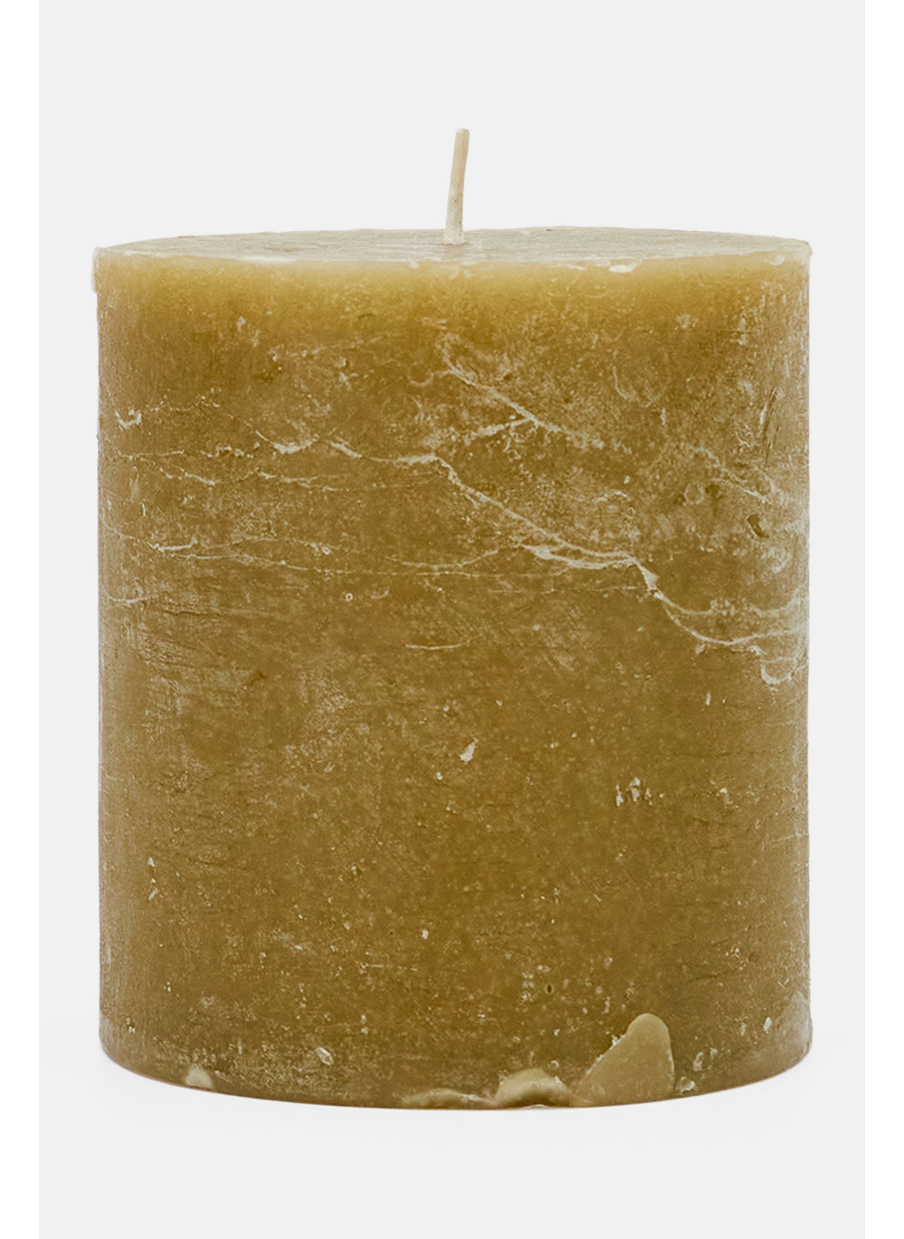 Big Candle 10 x 11 cm, Green