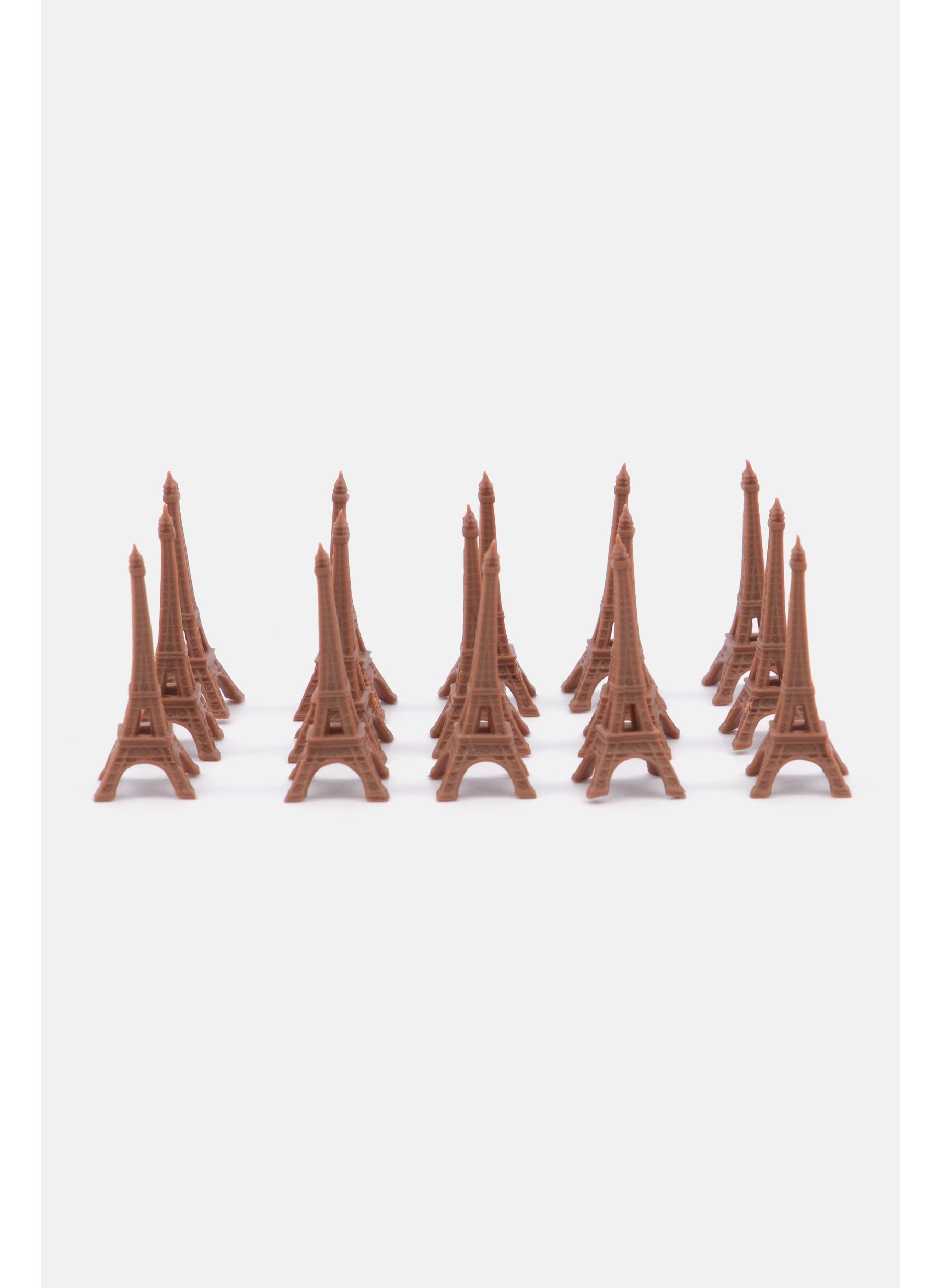 192 Pieces Eiffel Towers, Brown