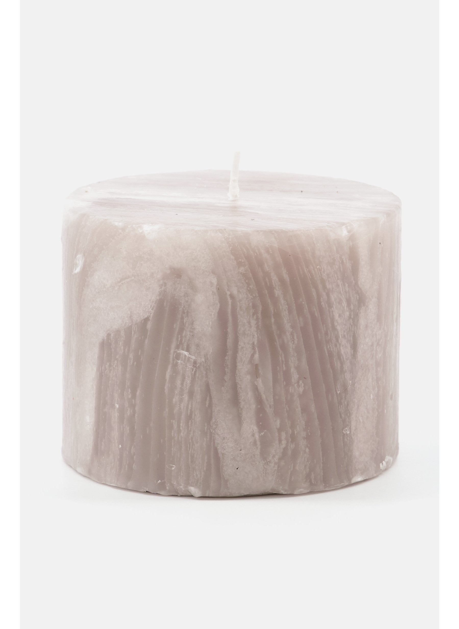 Marble Effect Candles 7 H x 29 D x 9 L cm, Grey