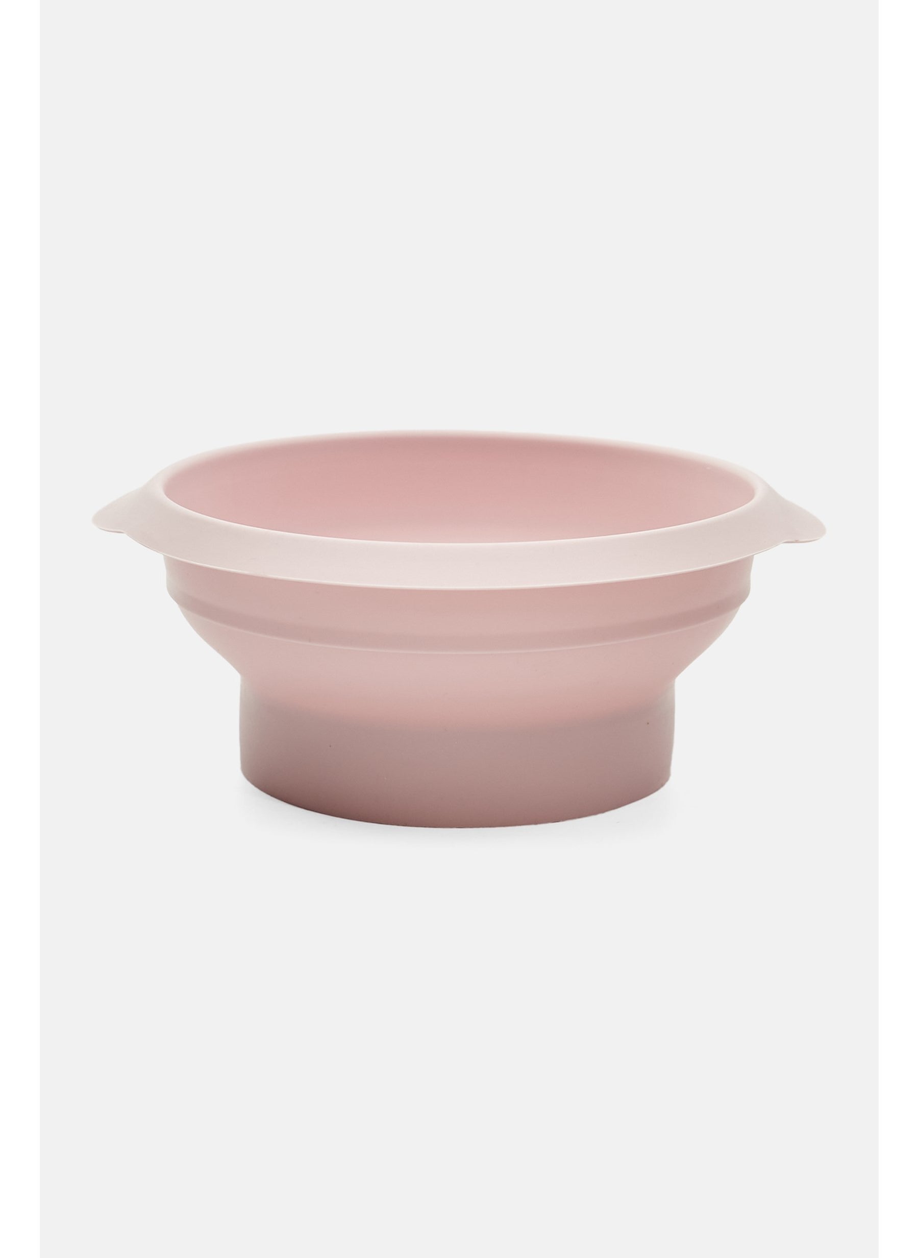 Semi Circular Foldable Bowl, Pink