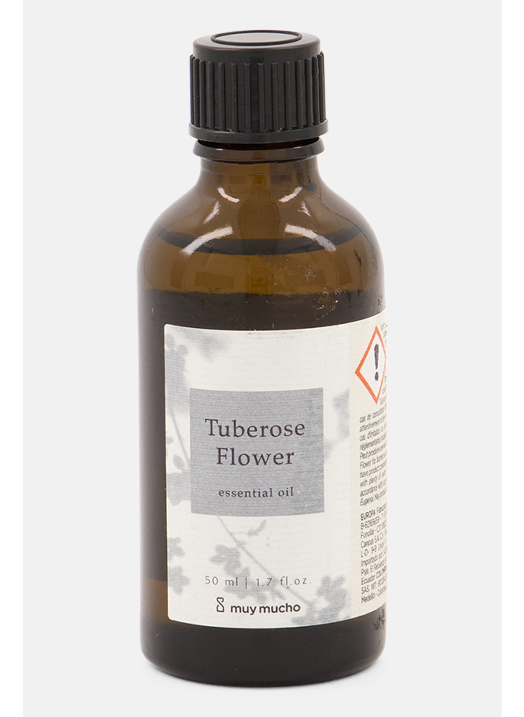 Tuberose Flower Essential Oil 50ml, Black