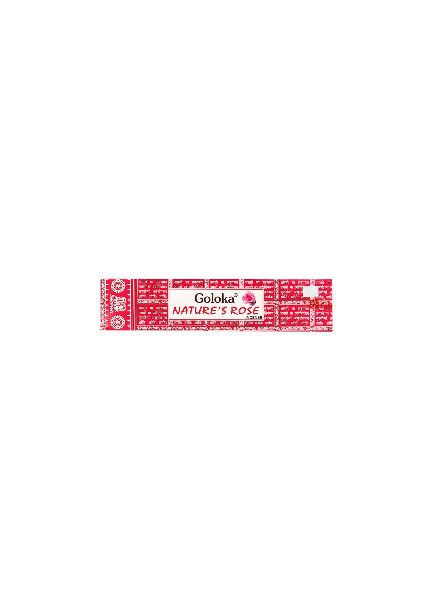 Goloka Natures Rose Incense Sticks, Pink