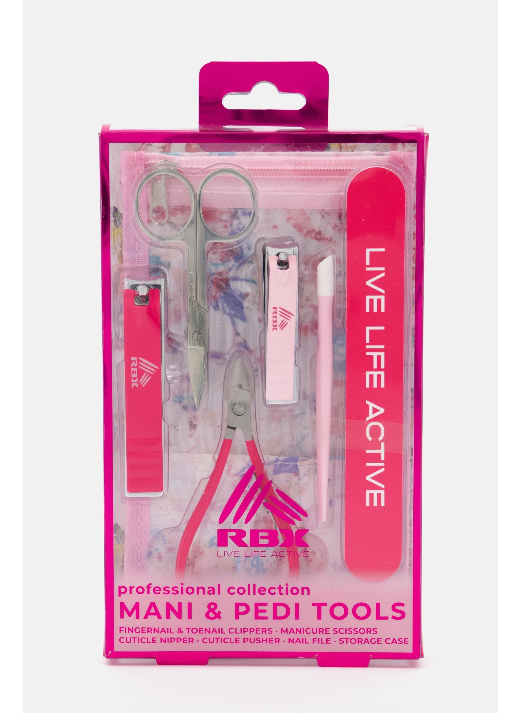 Mani and Pedi Tools, Pink