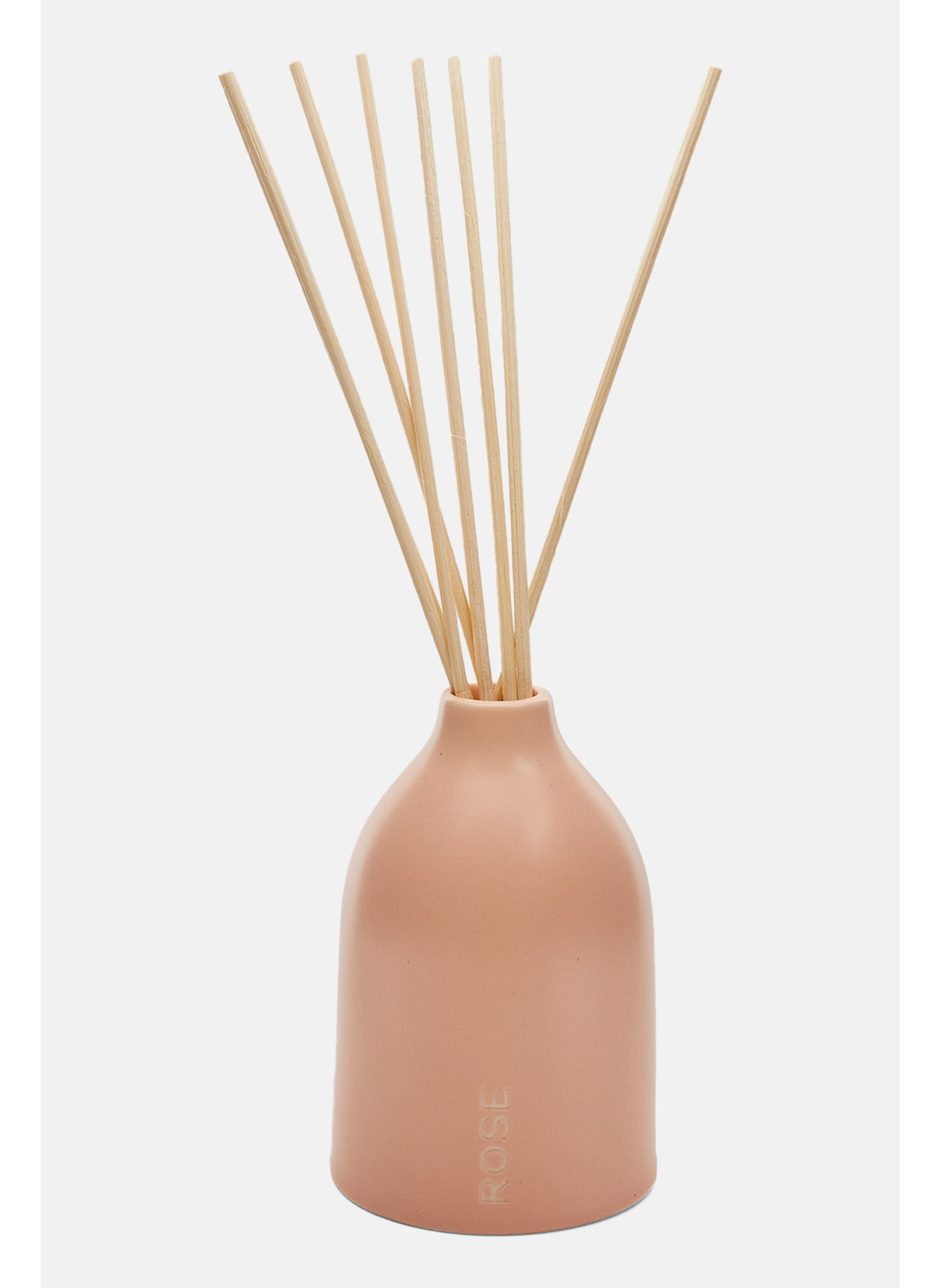 Mikado Rose Room Fragrance Diffuser 200ml, Pink