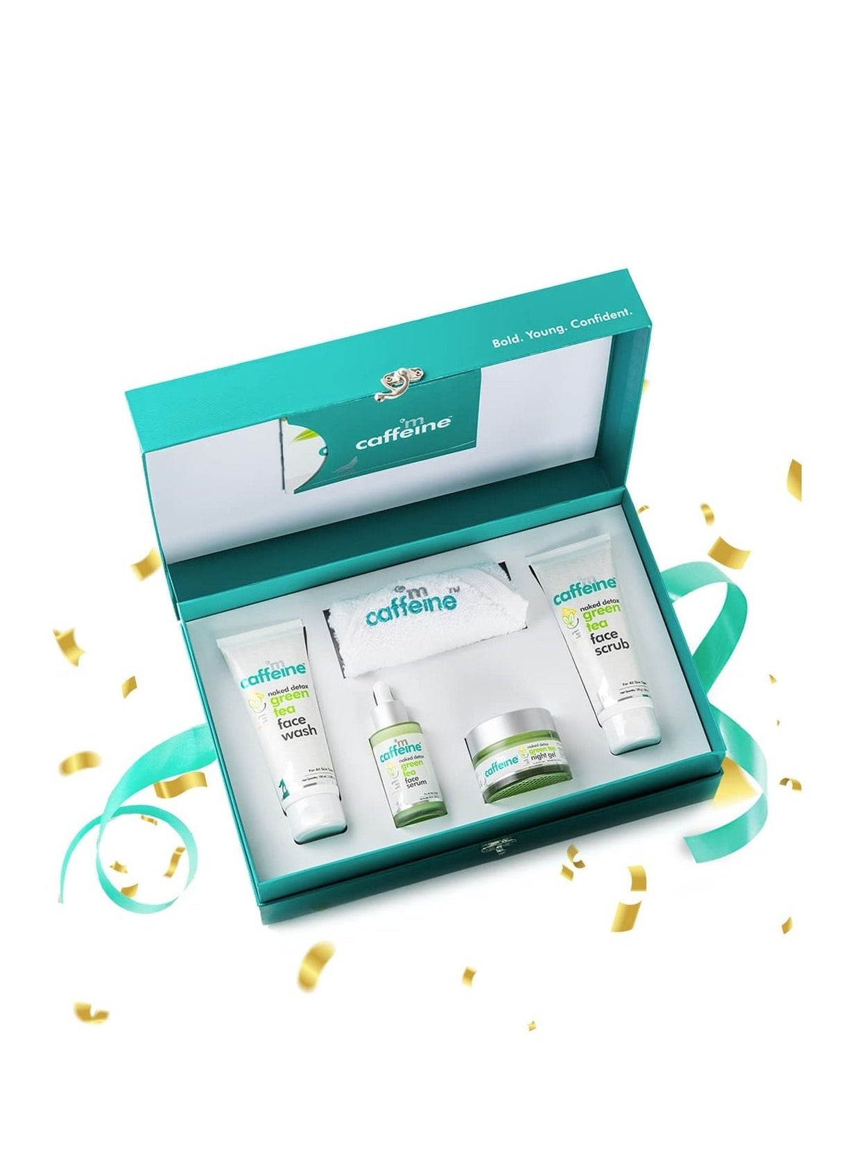 Green Tea Skin Care Gift Set Facial Kit Pack Of 4