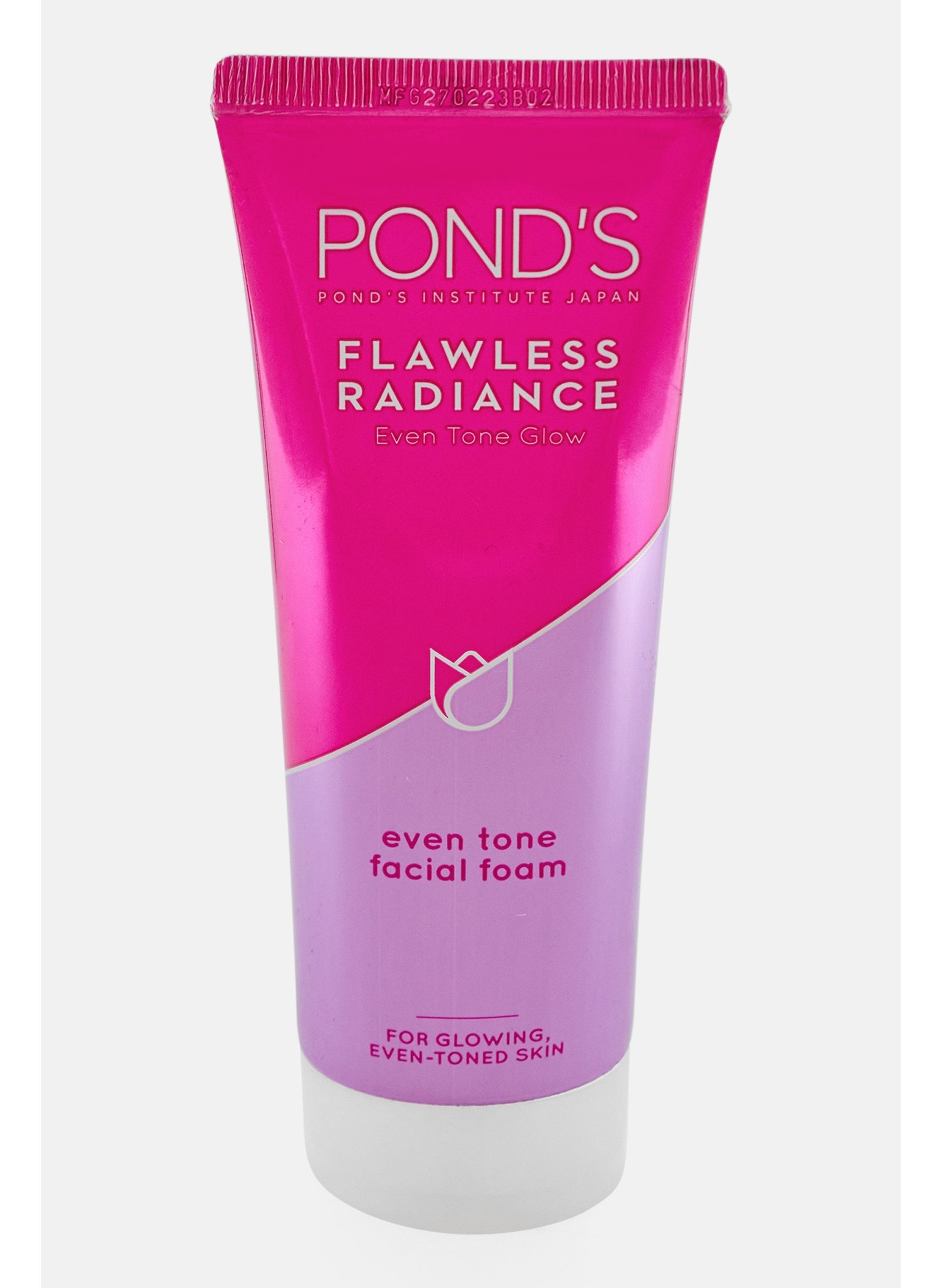 Flawless Radiance Even Tone Glow Facial Foam 100 g, Pink