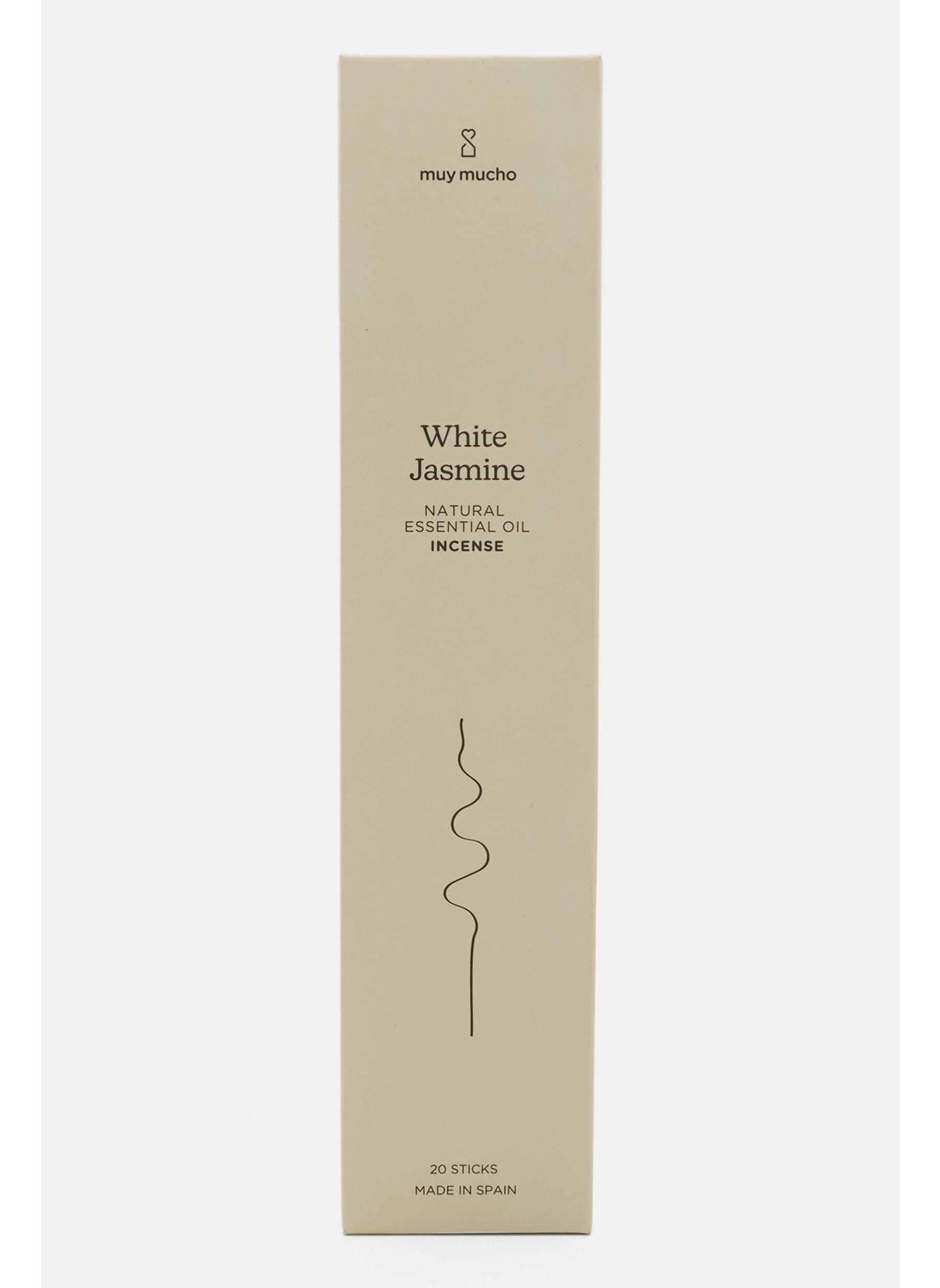 White Jasmine Natural Essential Oil 20 Sticks, White