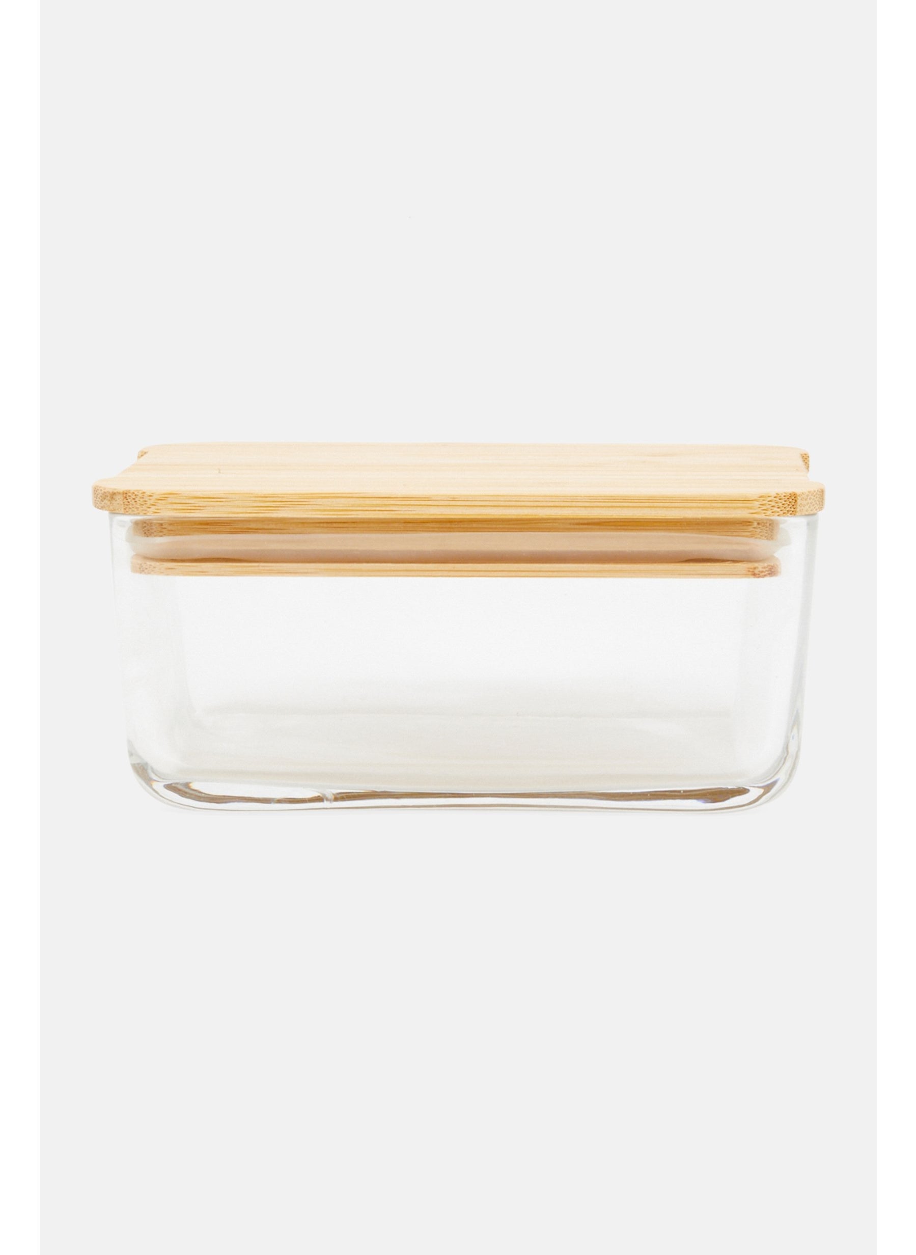 Butter Dish 290 ml, Beige/Transparent