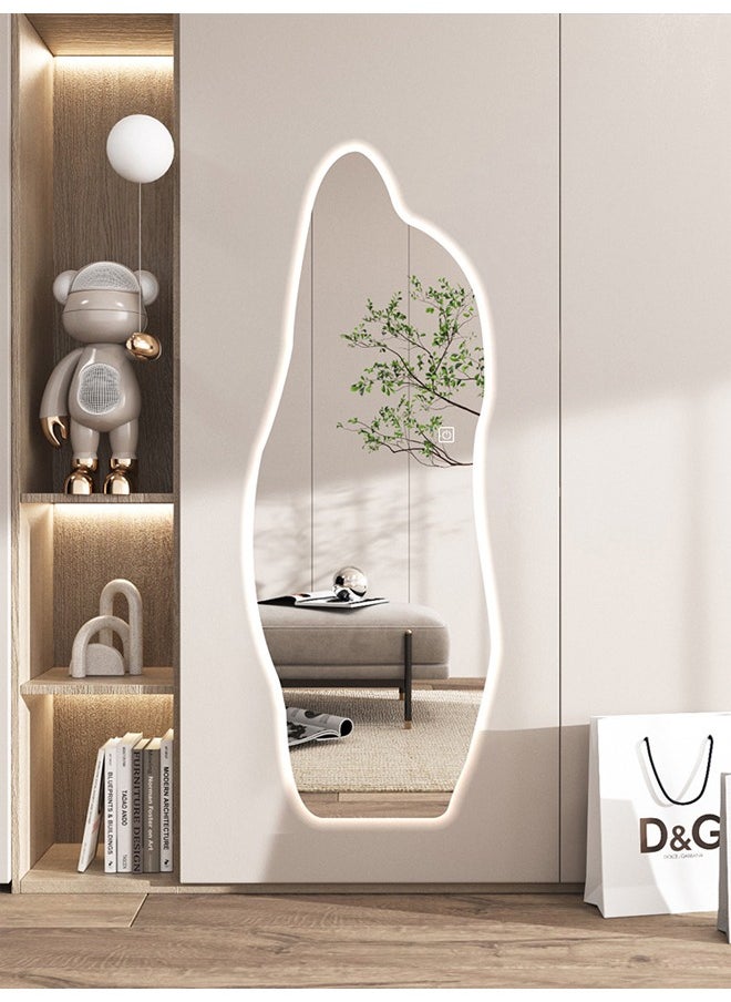 HD Wall Mounted Cloud Shaped Full Length LED Mirror 60X160 CM