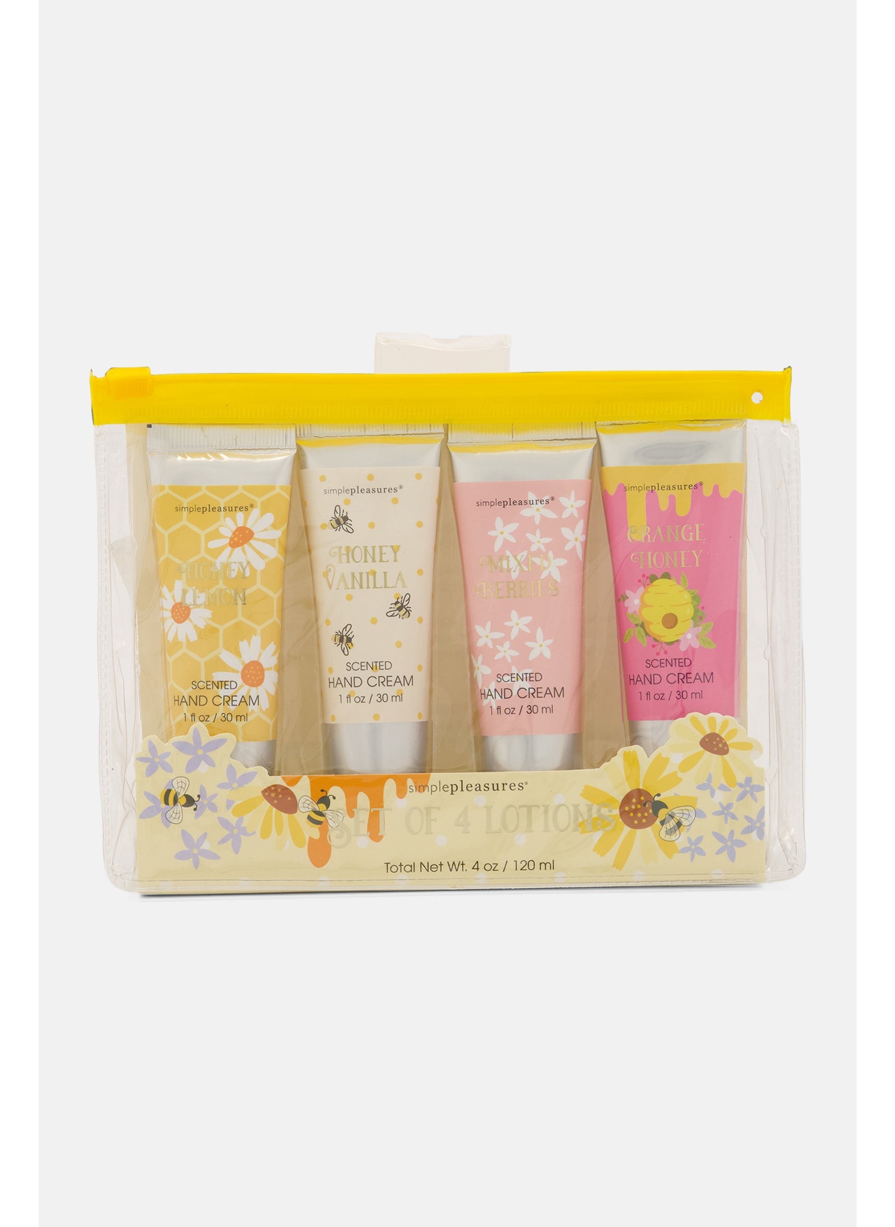 4 Pieces Lotion Set, Beige