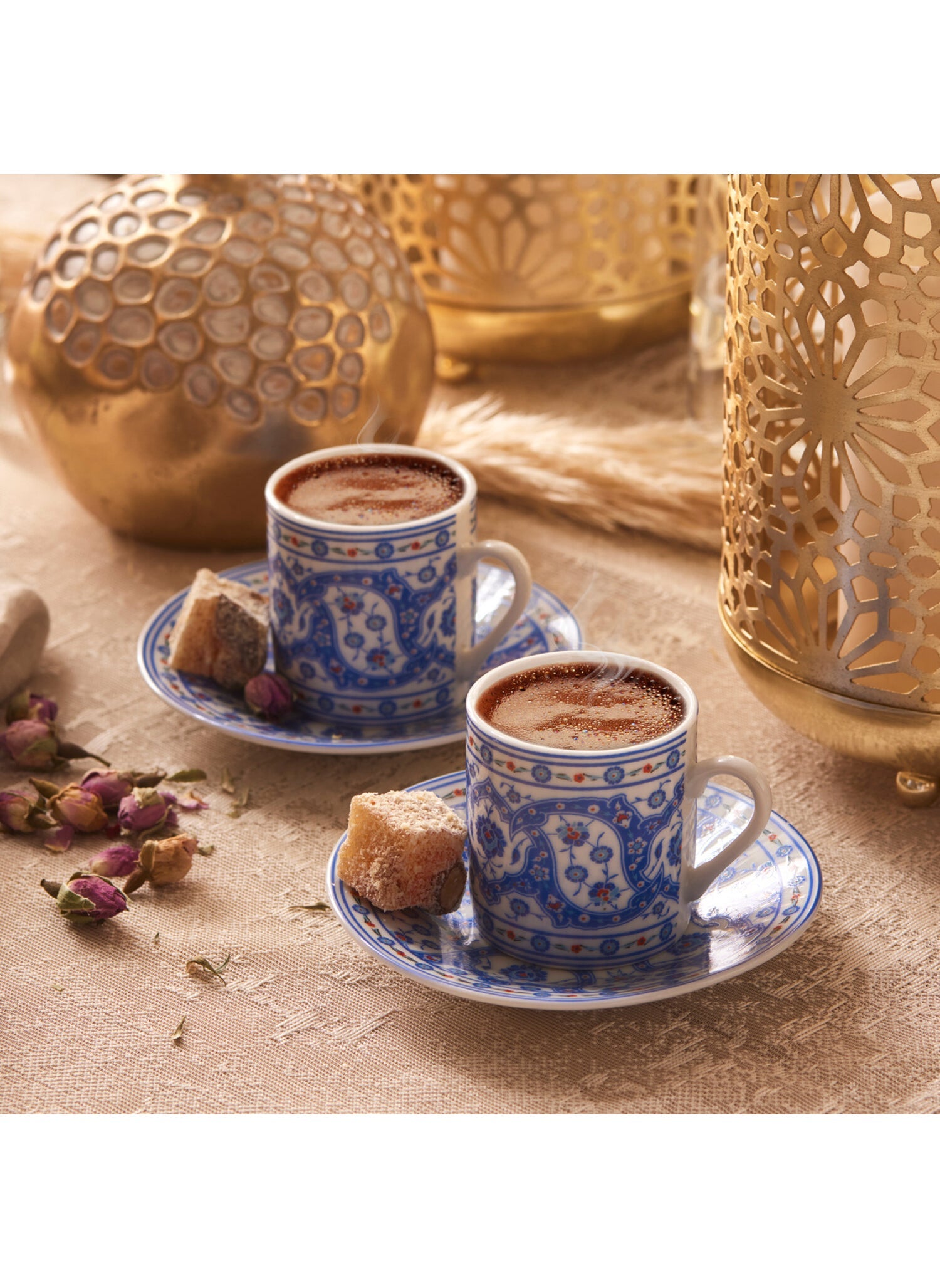 Gülhane Coffee Cup Set for 2 People 80 ml