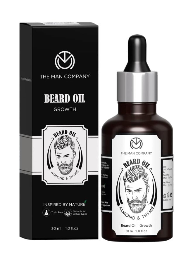 Almond And Thyme Beard Oil, 30 ML