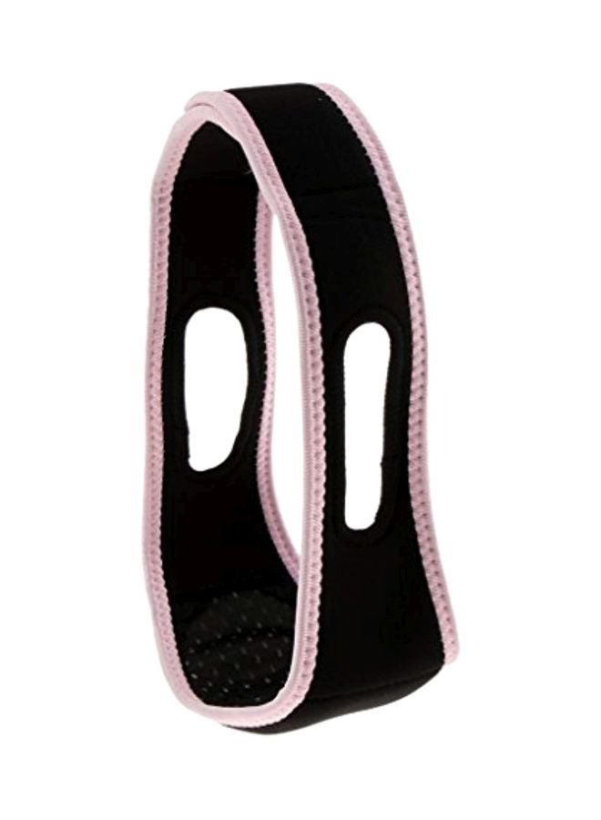 V-line Chin Strap Smooth Face Lift-Up Belt Black/Pink