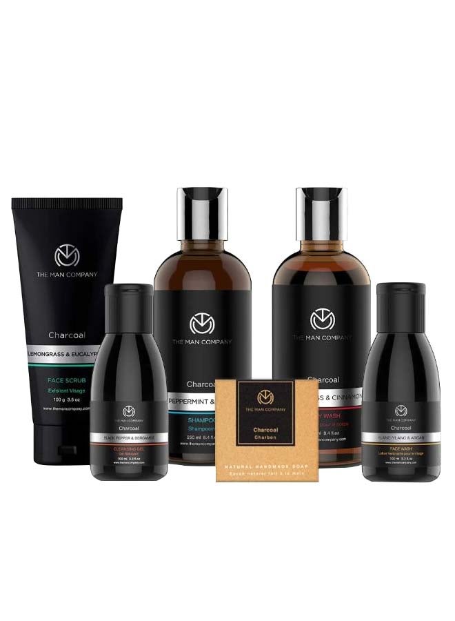 Charcoal Grooming Gift Set