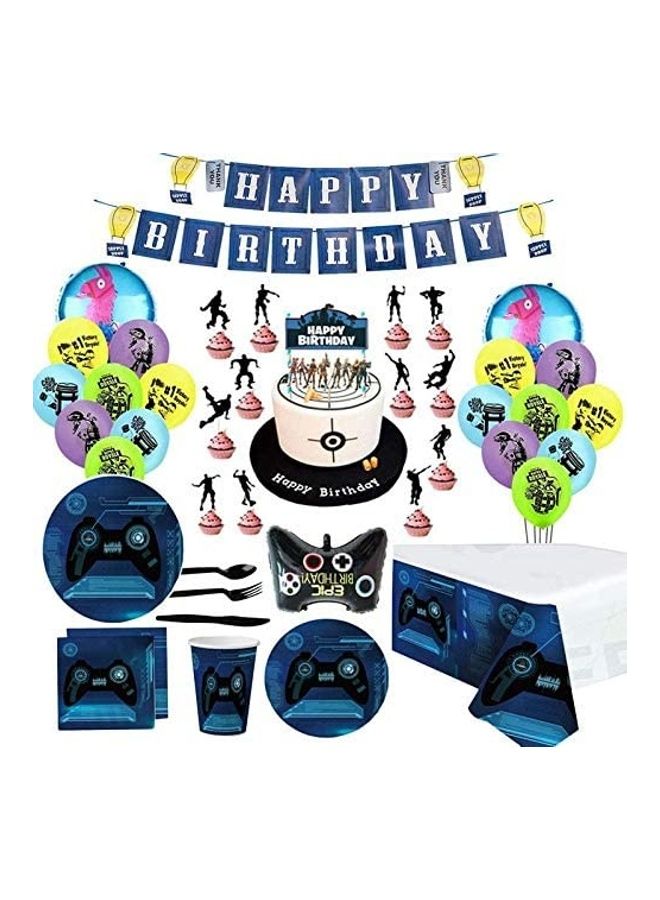 155-Piece Fortnite Video Game Party Supplies Set