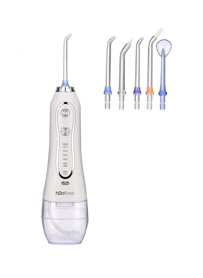 Portable Dental Water Flosser White 300ml