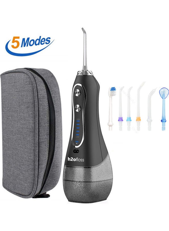 Portable Dental Water Flosser Black