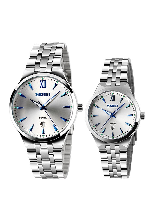 Women's Waterproof Stainless Steel Fashion Luxury Watch 9071