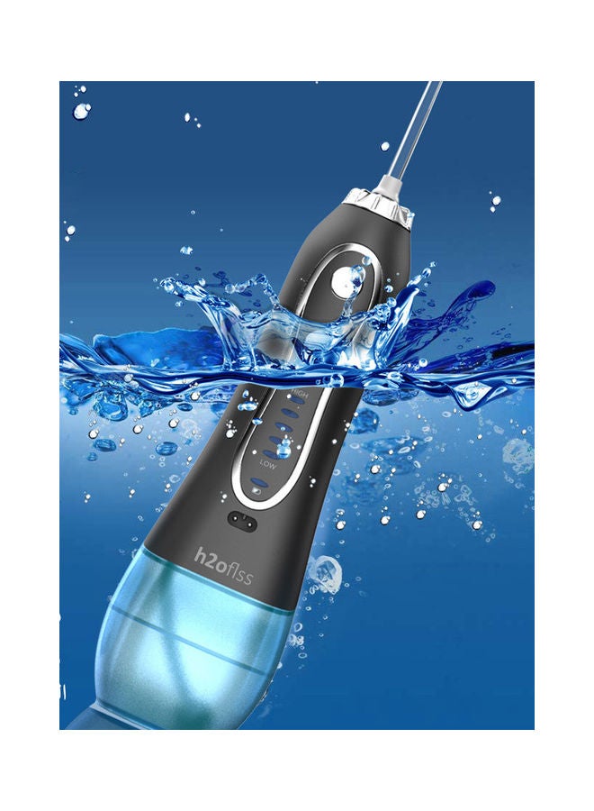 5-Mode Portable Dental Water Flosser Black 300ml