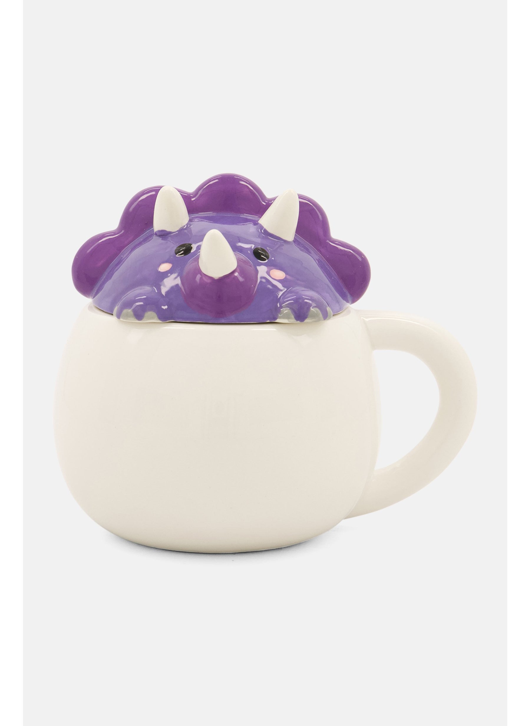 Collectible Peek-A-Boo Mug With Lid 200ml, Purple