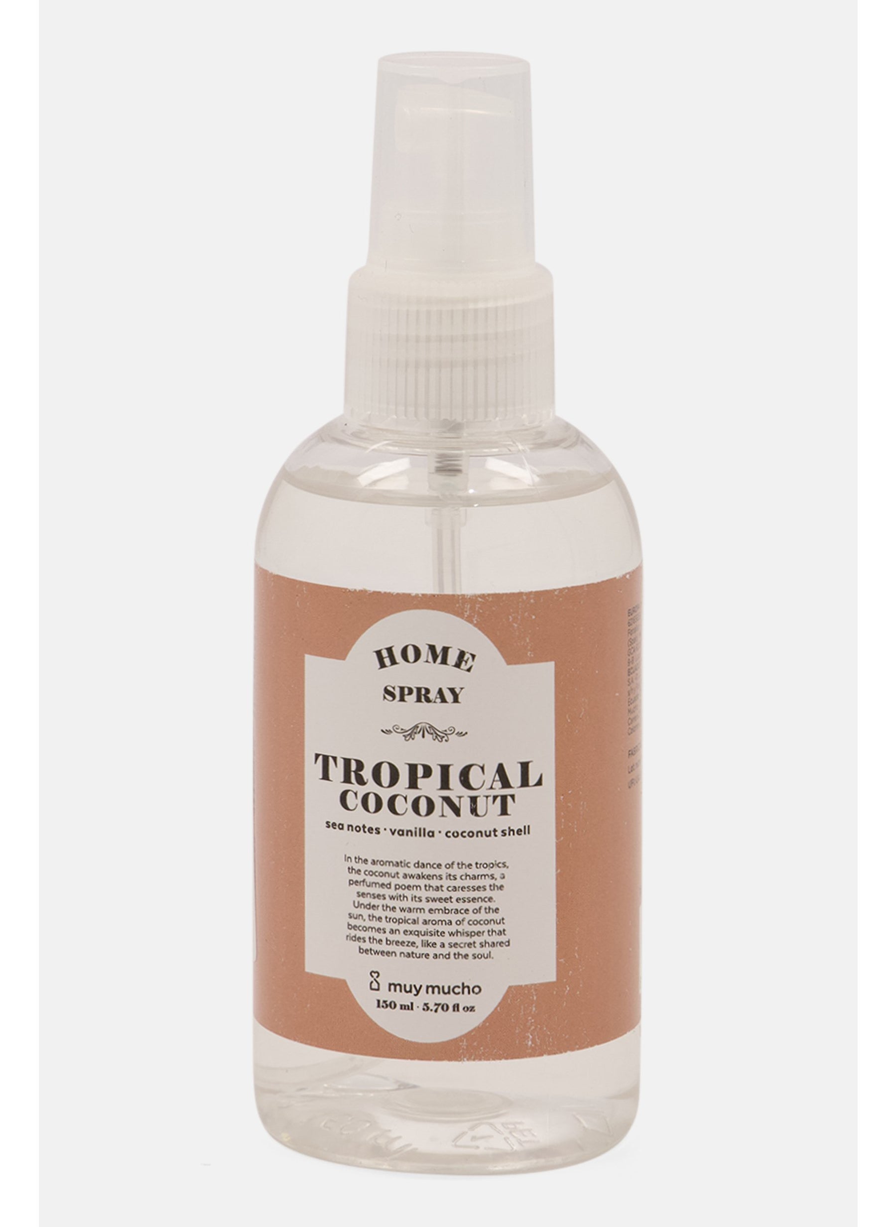 Tropical Coconut Home Spray 15ml, Transparent