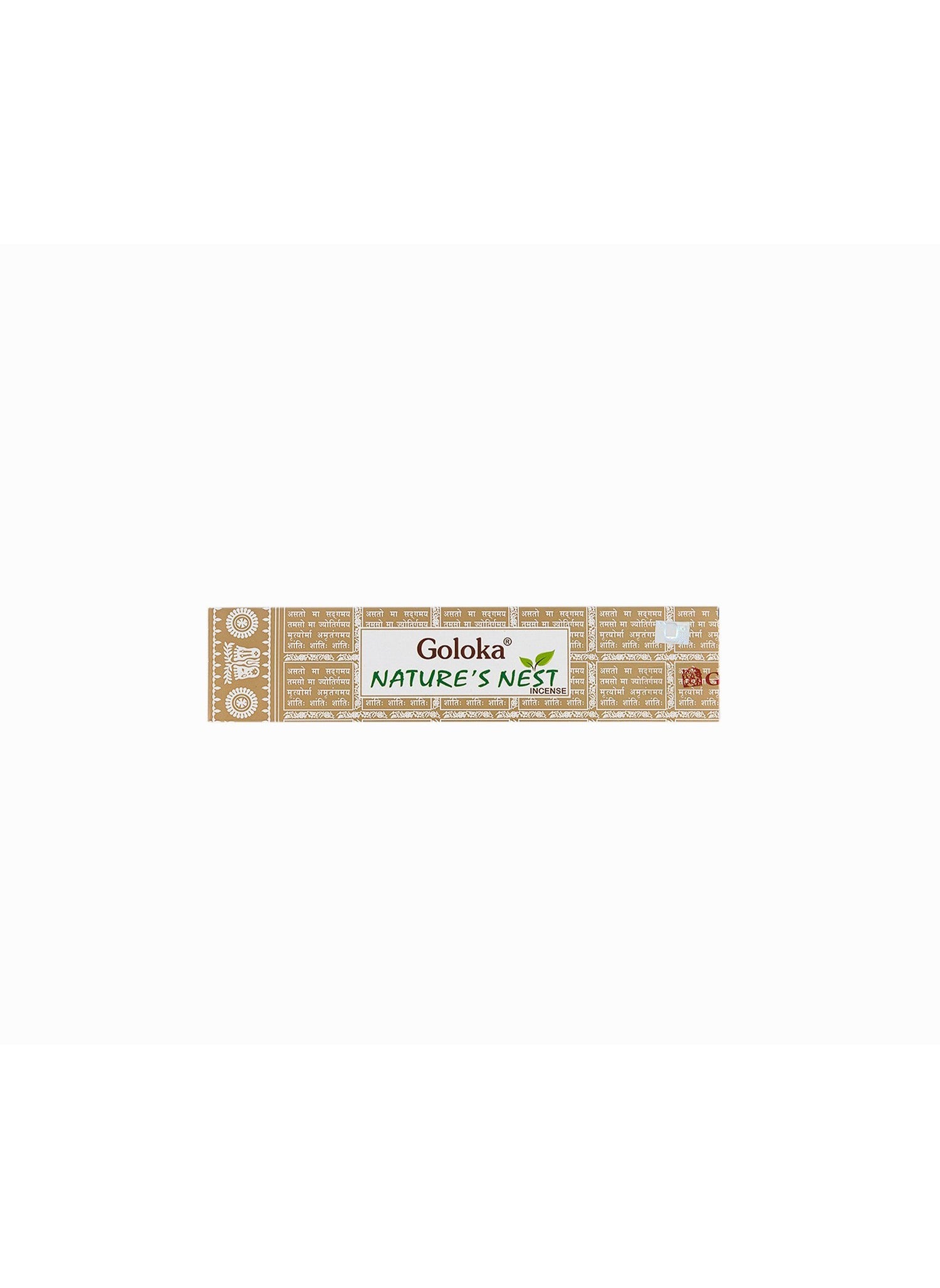 Goloka Natures Nest Incense Stick, Brown