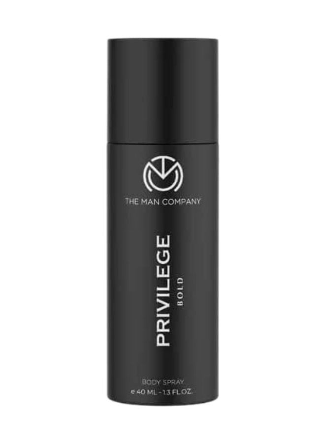 Privilege Bold Deodorant For Men, Premium Fragrance Body Spray, Long-Lasting Smell, Perfect Deo For Everyday Use 150 ML