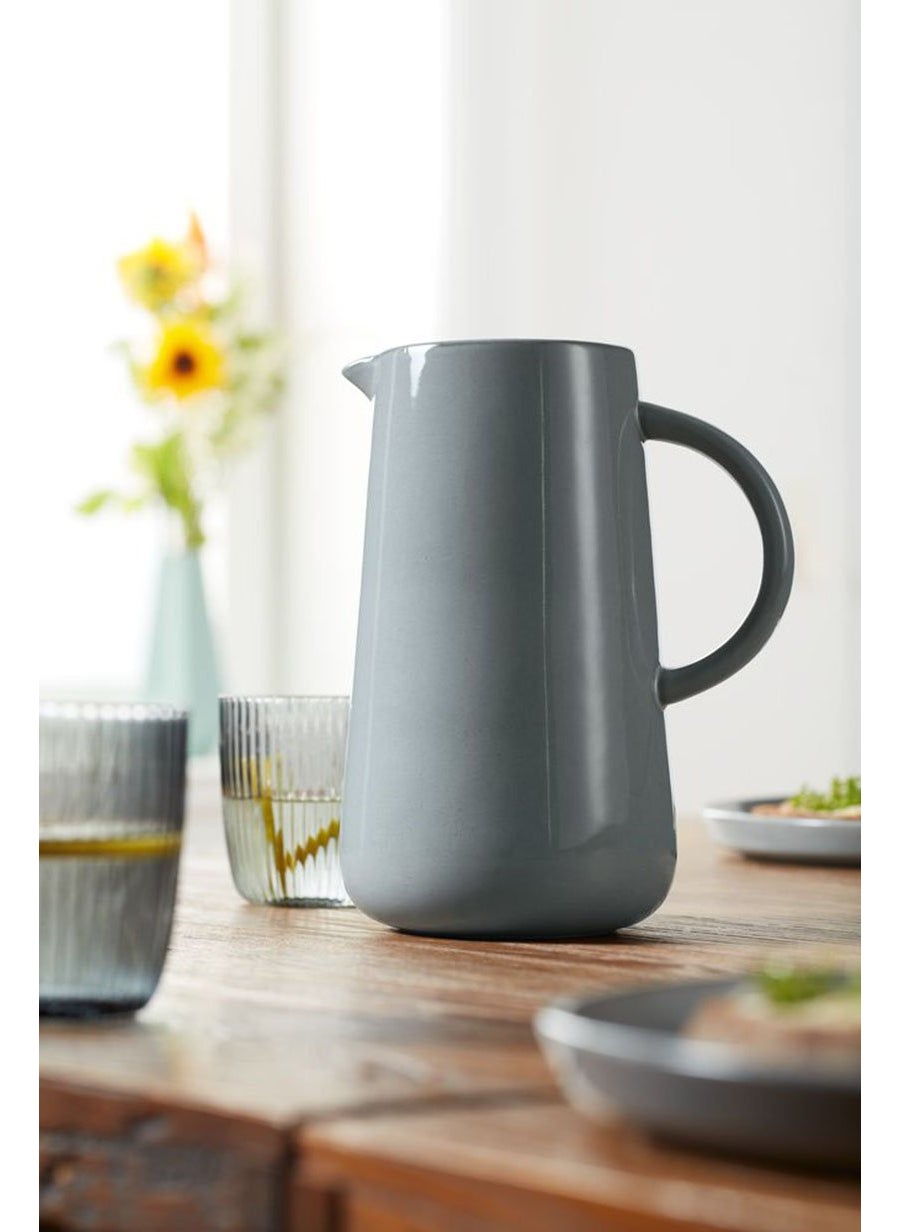 Multi,Functional Stoneware Jug 1.7 L, Grey