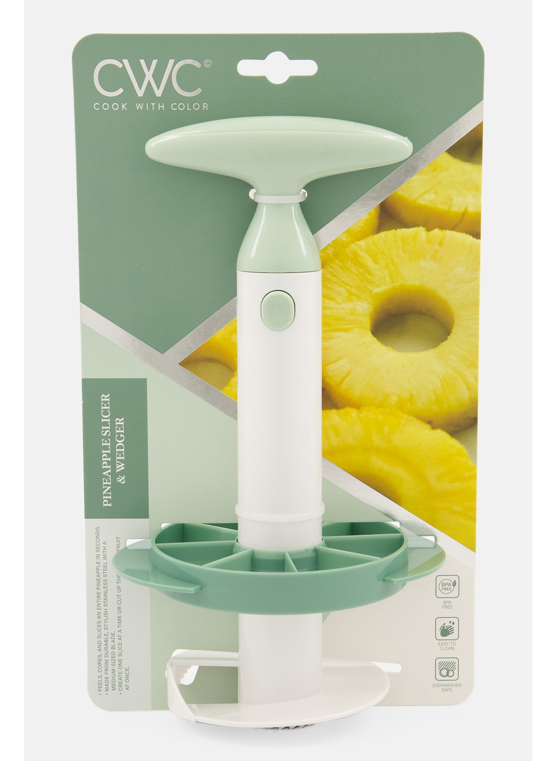 Pineapple Slicer And Wedger Green