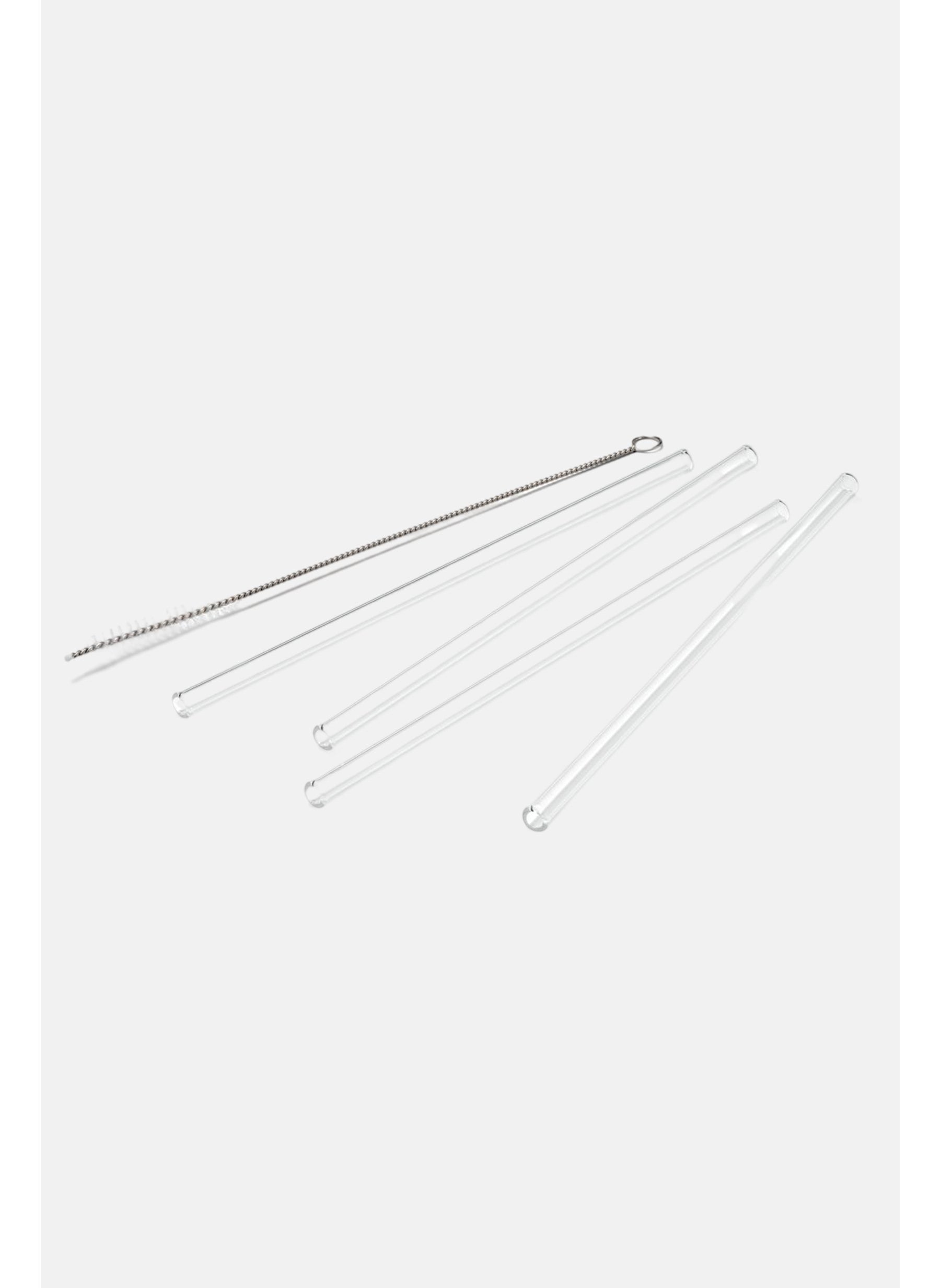 4 Pieces Drinking Straw, Transparent