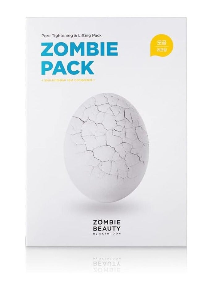 Zombie Pack And Activator Kit 16g Set of 8 Wash-Off Face Mask, Anti-Aging, Pore Tightening, Hydrating