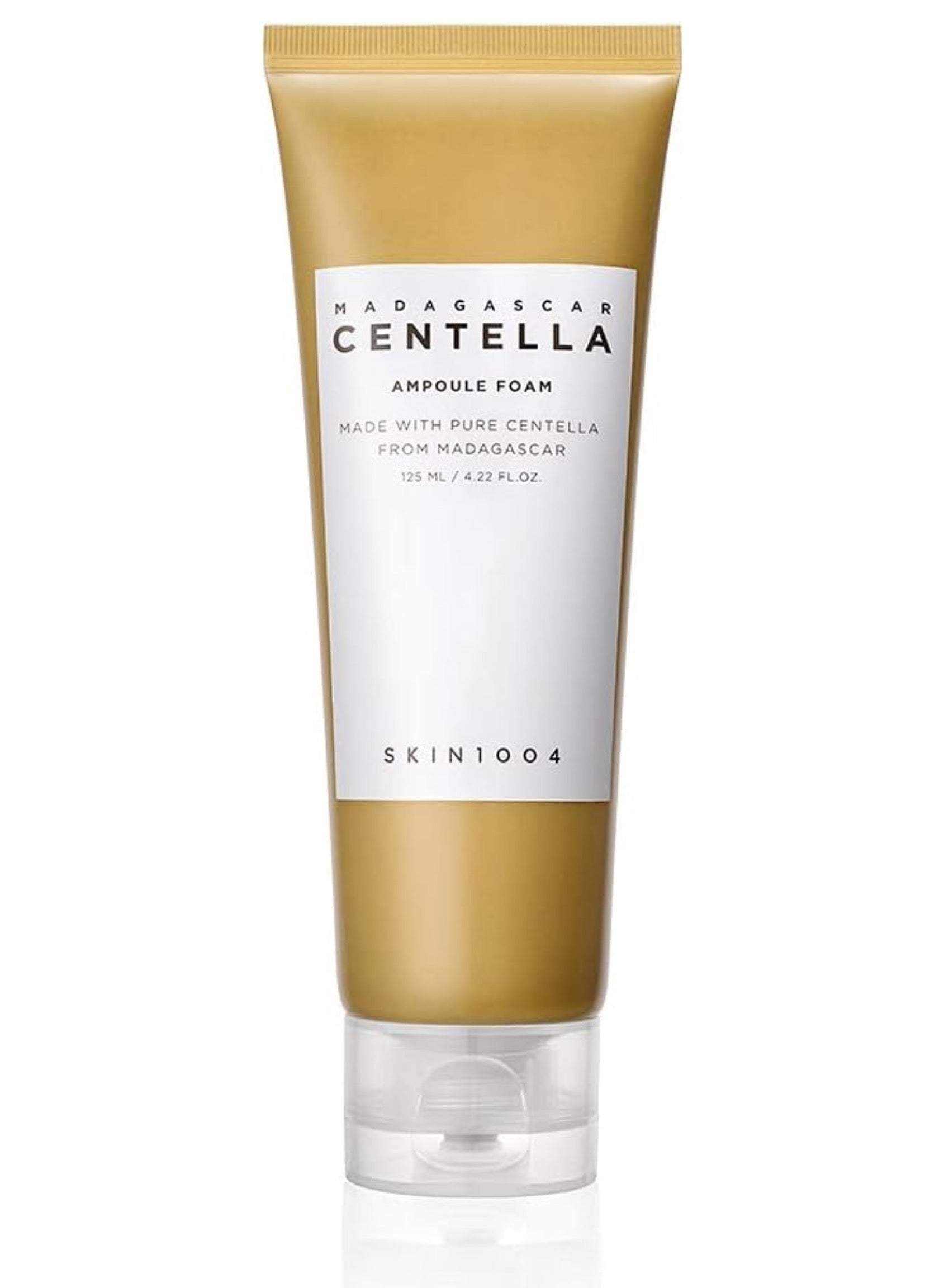 Centella Ampoule Foam Cleanser 125ml - Gentle Low pH Daily Facial Cleanser for Sensitive Skin with Soothing Centella Asiatica Extract